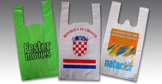 Bolsas camiseta